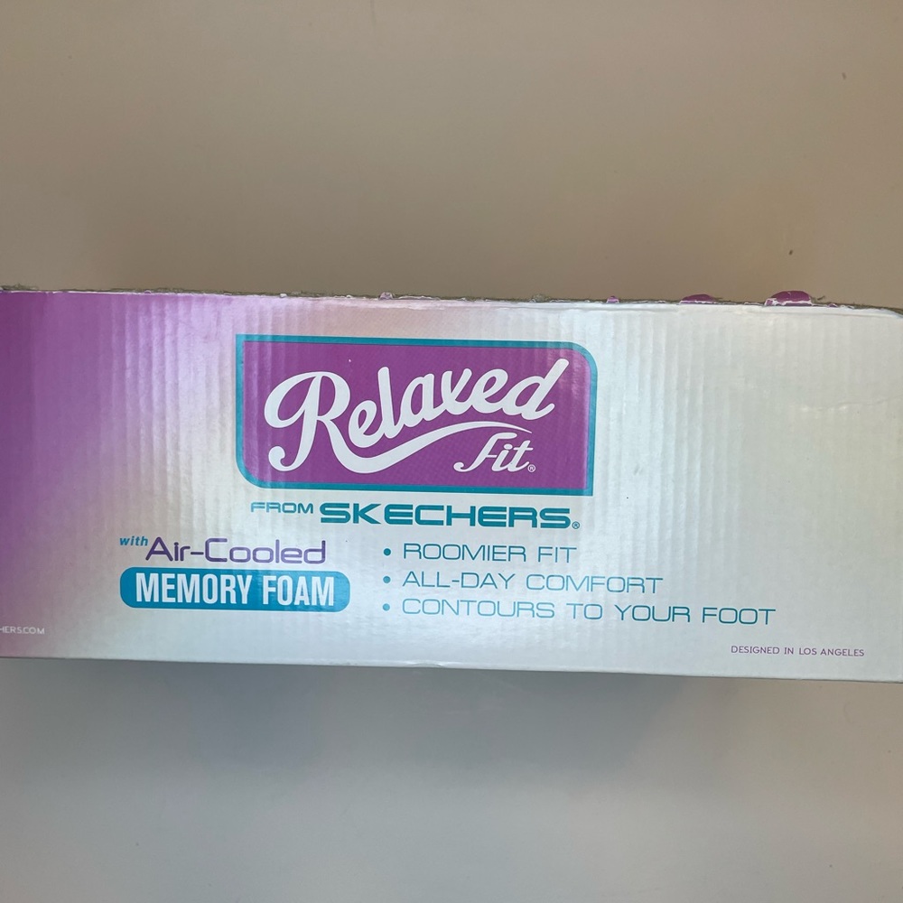 Skechers 12414/BKW Empire-GAME ON black/charcoal womens size 6 - Picture 4 of 4